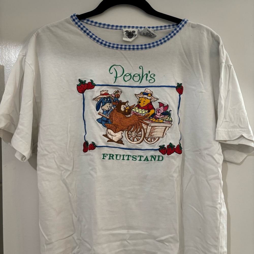 Disney Winnie The Pooh Embroidered T-Shirt